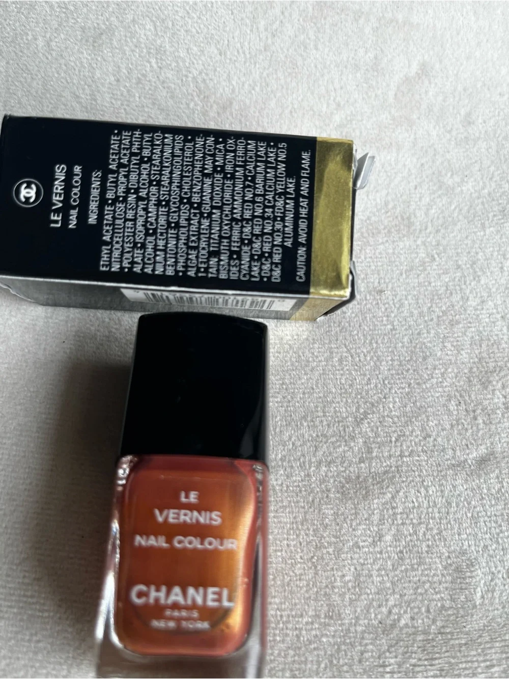CHANEL‎ Le Vernis Nail Colour - Black Compact Cap